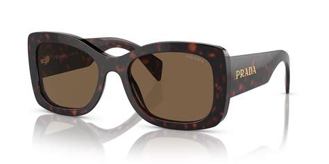 Prada PR A08S 56 Dark Brown Polarized & Briar .